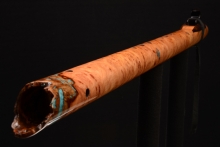 Makamong Burl Native American Flute, Minor, Bass A-3, #F43K